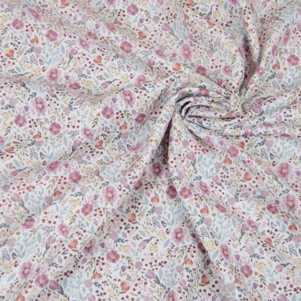 Hilco Baumwolle mit hohem Viskoseanteil Covi Flower
